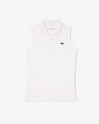 Polo da golf slim fit elasticizzata UV Protect