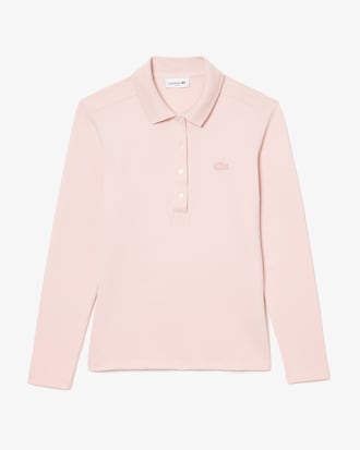 Polo in mini piqué elasticizzato slim fit L.12.D