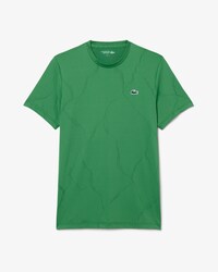 T-shirt da tennis Ultra Dry con coccodrillo jacquard