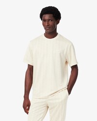 T-shirt jacquard con monogramma