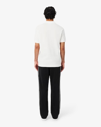 Pantaloni della tuta in piqu&eacute; con bordo