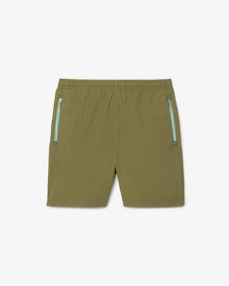 Shorts relaxed fit con tasca con zip