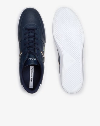 Sneakers da uomo in pelle bottalata Court-Master