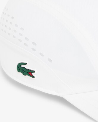 Cappellino da tennis in taffet&agrave; a rombi