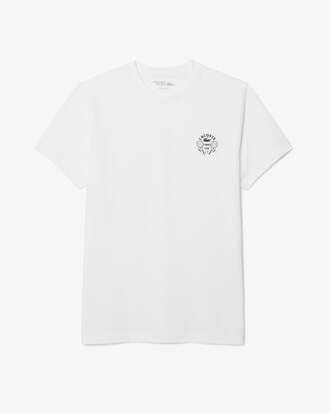 T-shirt da tennis Ultra-Dry con marchio Heritage