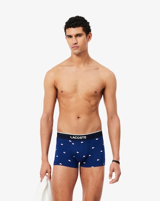 Confezione da 3 boxer elasticizzati stampati