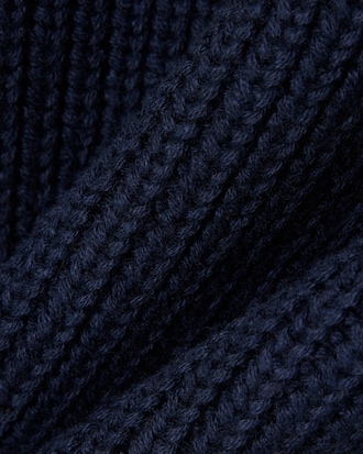 Maglione girocollo in misto cotone e lana