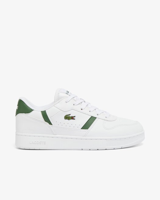 WHT/DK GREEN