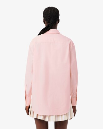 Camicia oversize in popeline di cotone