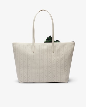 Shopping bag grande L.12.12 Concept con perforazioni
