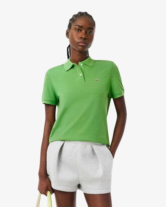 Polo regular fit in morbido petit piqu&eacute;