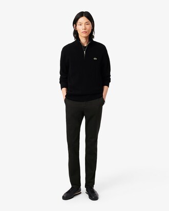Pantaloni chino elasticizzati slim fit in twill