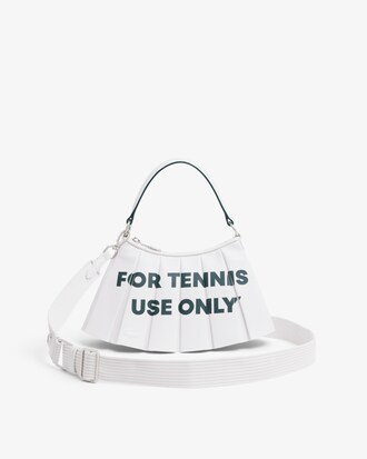 Borsa in pelle piccola stampata Lenglen Runway