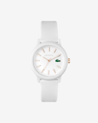 Orologio da donna Lacoste.12.12 con cinturino bianco in silicone