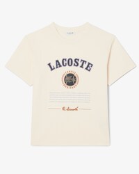 T-shirt slim fit con stampa interlock