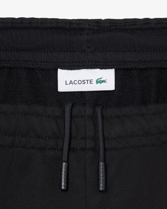 Shorts in tessuto felpato