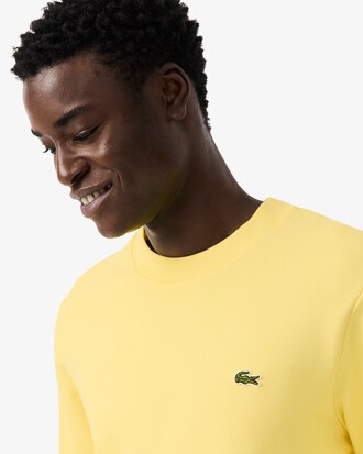 Felpa in tessuto felpato classic fit