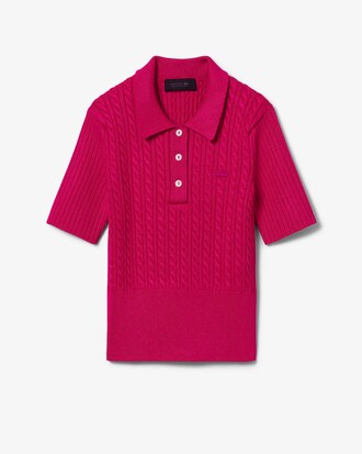 Maglione girocollo a trecce Runway