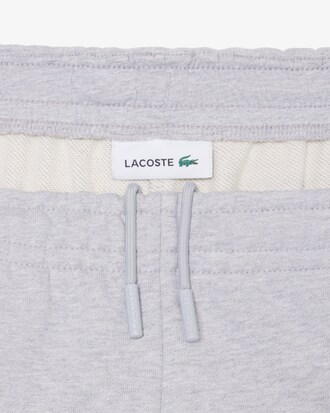 Shorts in tessuto felpato