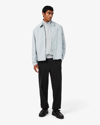 Pantaloni regular fit con elastico in vita