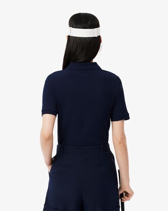 Polo da golf slim fit con termoregolazione
