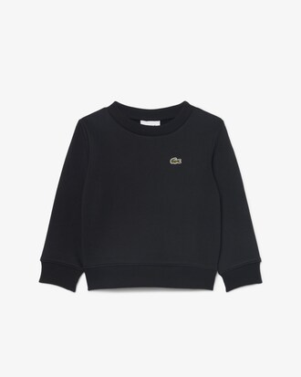 Felpa girocollo in tessuto felpato unisex