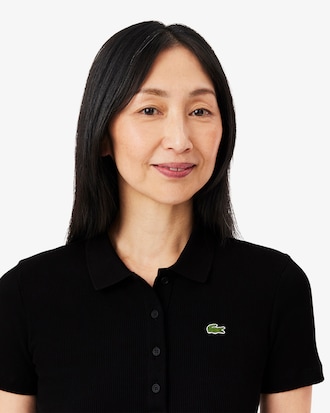 Polo slim fit in cotone a costine L.12.D