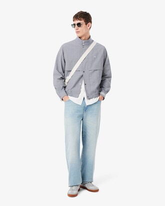 Giacca Harrington in misto lana