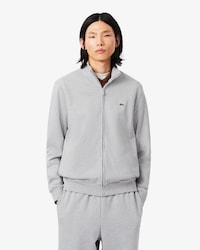 Felpa in cotone con zip