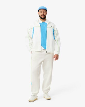 Pantaloni della tuta in piqué regular fit