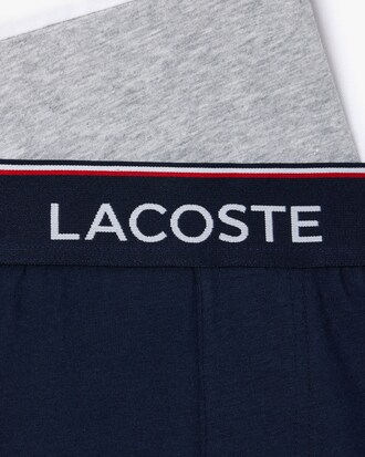 Completo pigiama lungo in cotone colorblock