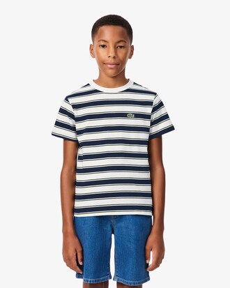T-shirt in cotone a righe