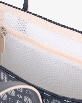 Borsa tote grande con stampa L.12.12 Concept