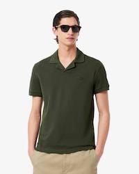 Polo Paris classic fit con colletto aperto