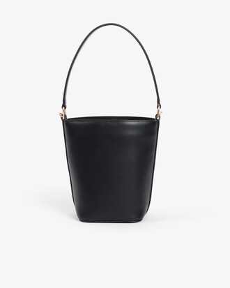 Borsa a secchiello piccola in pelle Tennis Bliss