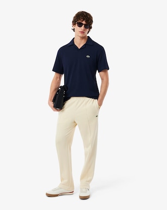Polo classic fit in cotone-lino