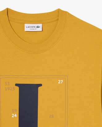T-shirt in jersey di cotone con stampa