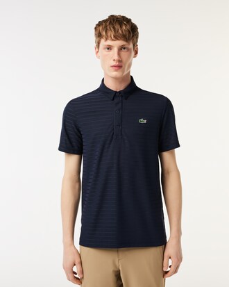 Polo da golf da uomo traspirante testurizzata Lacoste SPORT