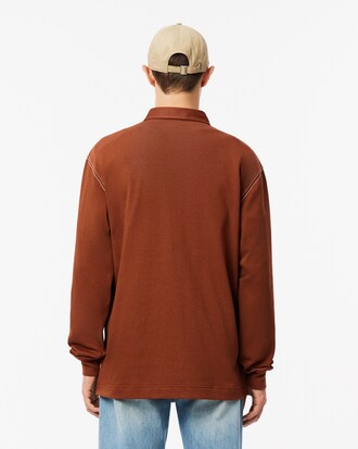 Maglia da rugby in cotone relaxed fit