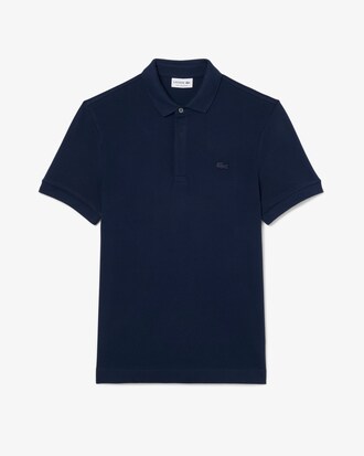 Polo regular fit in piqu&eacute; elasticizzato Paris
