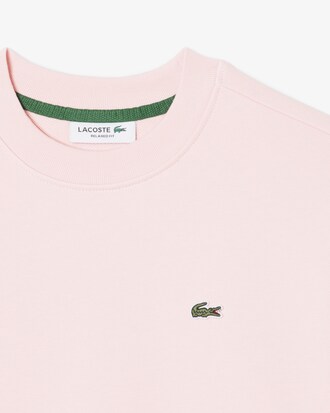 Felpa in pile girocollo relaxed fit