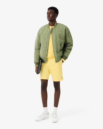 Felpa in tessuto felpato classic fit