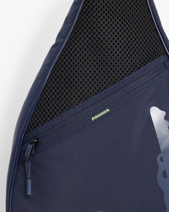 Gioca con la borsa per racchette Lacoste con tracolla