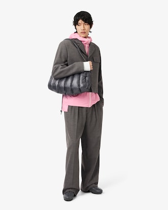 Giacca sartoriale in misto lana Lacoste x Wang Yibo