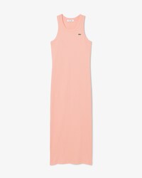 Vestito senza maniche in cotone