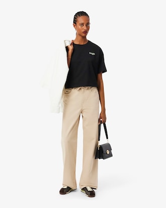 T-shirt casual in jersey di cotone