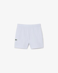 Shorts sportivi in taffet&agrave; a rombi