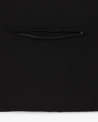 Giacca della tuta elasticizzata con cuciture a contrasto
