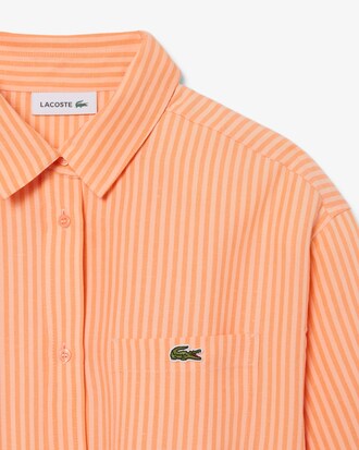 Chemisier oversize in misto lino