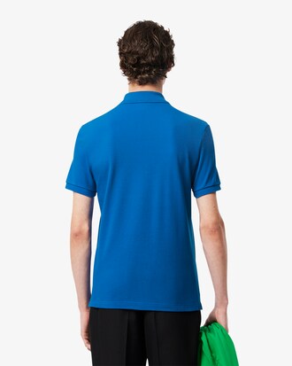 Polo slim fit in piqué L.12.12